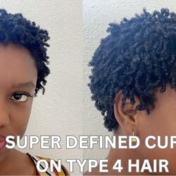 HOW TO GET SUPER DEFINED CURLS ON TYPE 4 NATURAL HAIR.